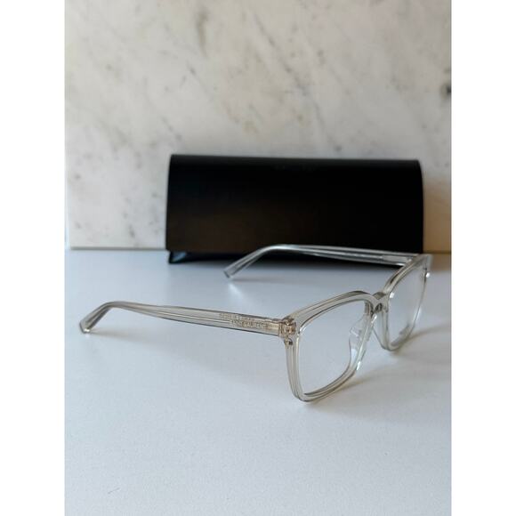 NEW Saint Laurent SL672 Clear Unisex Frames - Picture 6 of 7